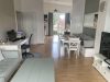 Gemütliche Dachgeschosswohnung mit Dachterrasse - Wohnraum mit Blick Richtung of