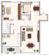 Drei-Zimmer-Eigentumswohnung mit großer Loggia im Hammer Osten - 424 - Grundriss