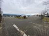 Großzügige Lagerhalle mit 80 Parkplätzen im Industriegebiet Harpener Feld - Grundstück und Halle Front
